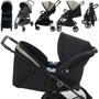 Imagem de Carrinho com Bebe Conforto e Base ISOFIX Burigotto Lui Sand