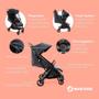 Imagem de Carrinho com Bebê Conforto Travel System Eva² Trio Essential Graphite - Maxi-Cosi