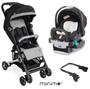 Imagem de Carrinho com Bebê Miinimo Black Night + Cadeira Keyfit - Chicco