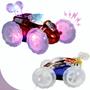 Imagem de Carrinho Controle Maluco Luz Colorida Giro 360