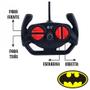 Imagem de Carrinho Controle Remoto Batman Destemido Recarregável 7 Funções