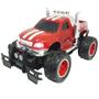 Imagem de Carrinho Controle Remoto Elétrico Pilha Picape Monster Car 4x4 Off Road Importway BW027