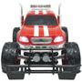 Imagem de Carrinho Controle Remoto Elétrico Pilha Picape Monster Car 4x4 Off Road Importway BW027VM Vermelho