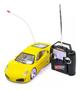 Imagem de Carrinho Controle Remoto Total Ferrari Leds Rodas Farol Neon.(Amarelo)