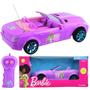 Imagem de Carrinho da Barbie Fashion Driver Controle Remoto Candide 1834