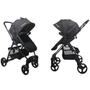 Imagem de Carrinho de bebe 3 em 1 jupiter preto - passear baby