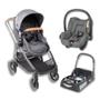 Imagem de Carrinho de bebe anna 3 sparkling grey + bebe conforto + base - maxi-cosi