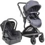 Imagem de Carrinho de Bebe Bebe Conforto e Base Kiddo Quantum Melange Azul