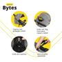 Imagem de Carrinho de Bebê Bytes Safety 1st - Grey Denin