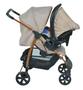 Imagem de Carrinho de Bebê com Bebê Conforto Burigotto - Travel System Ecco 0 a 15kg Mon Amour