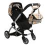 Imagem de Carrinho de bebê dobrável Doll Pram Mommy & Me Babyboo Bege Plaid