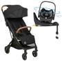 Imagem de Carrinho de Bebê Eva² Black Trio Base Isofix 360 Maxi Cosi