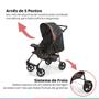 Imagem de Carrinho de Bebe Galzerano Romano Travel System Reclinavel Berço Passeio Até 15Kg + Bebê Conforto