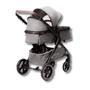 Imagem de Carrinho de bebe kansas preto cinza + bebe conforto - joie