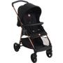 Imagem de CARRINHO DE BEBE LUI PRETO COBRE + BEBE CONFORTO MATERNA PRETO (0 à 15kg) - BURIGOTTO