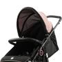 Imagem de Carrinho De Bebê Lui Rose Com Bebê Conforto E Base Isofix