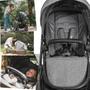 Imagem de Carrinho de Bebe Moises com Bebe Conforto Kiddo Sunny Grafite