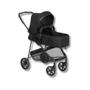 Imagem de Carrinho de bebe moises napoli preto + bebe conforto grid + base - galzerano