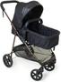 Imagem de Carrinho de bebe moises napoli preto cobre+ bebe conforto grid + base - galzerano