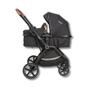 Imagem de Carrinho de bebe nomad preto + bebe conforto casulo (415npp) - kiddo