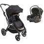 Imagem de Carrinho de bebe nomad preto + bebe conforto casulo (415npp) - kiddo