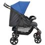 Imagem de Carrinho de Bebê para Passeio Burigotto Ecco de 0 até 15 Kg Cinza com Azul