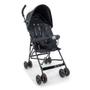 Imagem de Carrinho De Bebê Para Passeio Guarda chuva Leve, Capota Com Visor, Rosa Chassi Preto Mega Compras