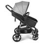 Imagem de Carrinho de bebê passeio 0-15kgs Multikids Baby com berço Moises Beyond Preto  - BB429