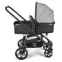 Imagem de Carrinho de bebê passeio 0-15kgs Multikids Baby com berço Moises Beyond Preto  - BB429