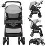 Imagem de Carrinho de Bebe Passeio Reversivel Tutti Baby Nivo Preto