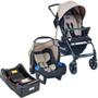 Imagem de Carrinho de Bebê Travel System Burigotto Ecco Bege + Base