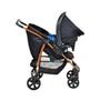 Imagem de Carrinho de Bebê Travel System Burigotto Ecco Preto e Cobre + Base + Ninho