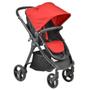 Imagem de Carrinho de Bebê Travel System Burigotto Soul Red Black + Touring Evolution Se