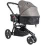 Imagem de Carrinho de Bebê Travel System Compass III + Casulo Mescla Grafite Kiddo