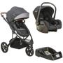 Imagem de Carrinho De Bebê Trek Com Bebê Conforto E Base Kiddo