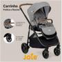 Imagem de Carrinho De Bebê Versatrax Trio - Gray Flannel - Joie