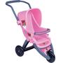 Imagem de Carrinho De Boneca 3 Rodas Menina 61cm Rosa - Super Toys