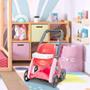 Imagem de Carrinho de boneca bb reborn nenem cadeirinha cesta andador bebe conforto mesinha multifunção brinquedo