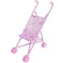 Imagem de Carrinho de Boneca Bebê Infantil Dobrável Menina Plástico Rosa Importway Bw150