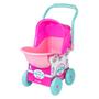 Imagem de Carrinho De Boneca Grande Colecao Ninos Carrinho Rosa Fashion