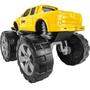 Imagem de Carrinho De Brinquedo Monster Truck Com Rodas Grande Usual Brinquedos 19cm