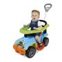 Imagem de Carrinho de Brinquedo Quadriciclo Infantil Jip Jip Com Haste Guia Plástico Porta Objeto Motoca Anel Limitação