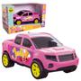 Imagem de Carrinho De Brinquedo Rosa / Lilás Pick Up Menina Princesa