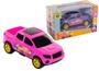 Imagem de Carrinho de brinquedo rosa lilás pick up menina princesa