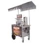 Imagem de Carrinho de Churros Gourmet R2 4 Doceiras e Masseira Fuso Inox R0079