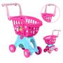 Imagem de Carrinho De Compras Infantil Barbie Cheff Cotiplas 2493