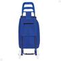 Imagem de Carrinho de compras Leva Tudo Bag To Go Azul 002498 Mor