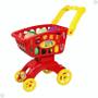 Imagem de Carrinho de Compras Super Market Com Frutas 870-3 - Braskit