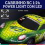 Imagem de Carrinho de Controle Power Light 7 Verde 1:24 Branco Zippy