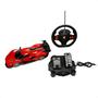 Imagem de Carrinho de Controle Remoto 116 Racing Control Thunder Com Sensor de Gravidade Com Pedais- Vermelho - Multikids BR1644